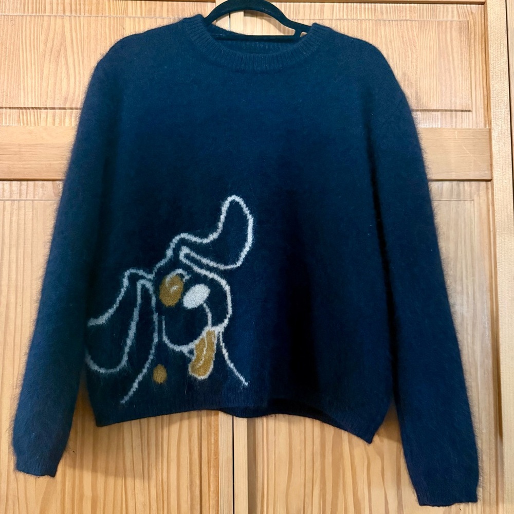 LAST CHANCE CLOSET CLOSING Cashmere Wool Blend Clothing  Cute Dog Design